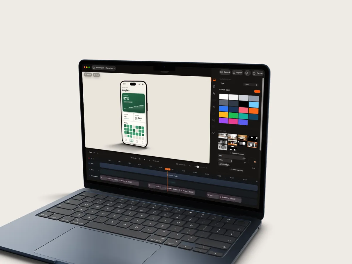 MacBook Air and Pro rendered in 3D by SmoothCapture